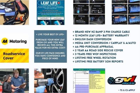 2018 Nissan Leaf 40G 86% SOH - Thumbnail