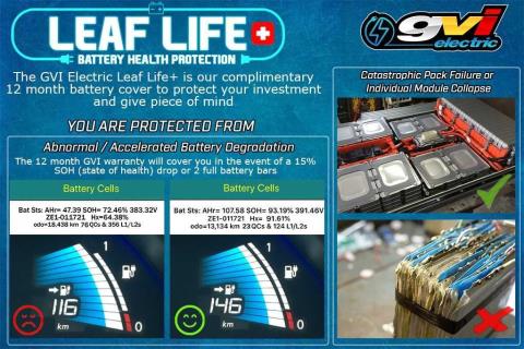 2018 Nissan Leaf 40G 86% SOH - Thumbnail