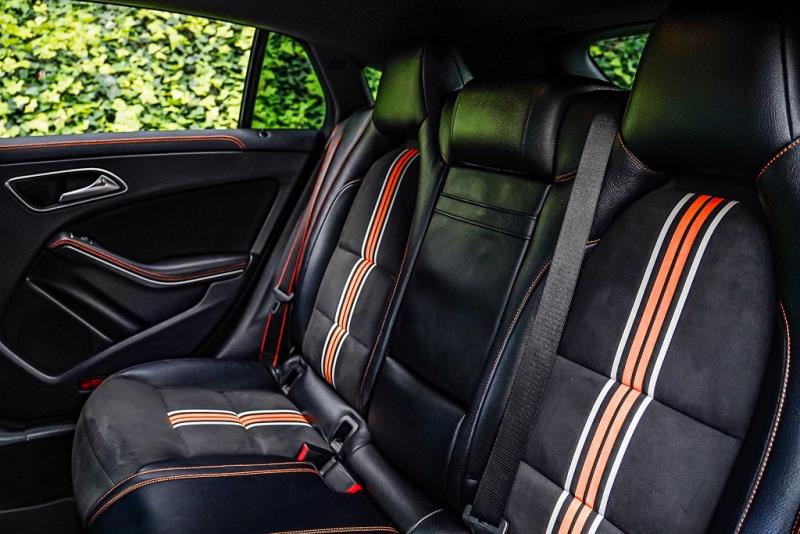 2015 Mercedes Benz CLA250 Orange Art Edition