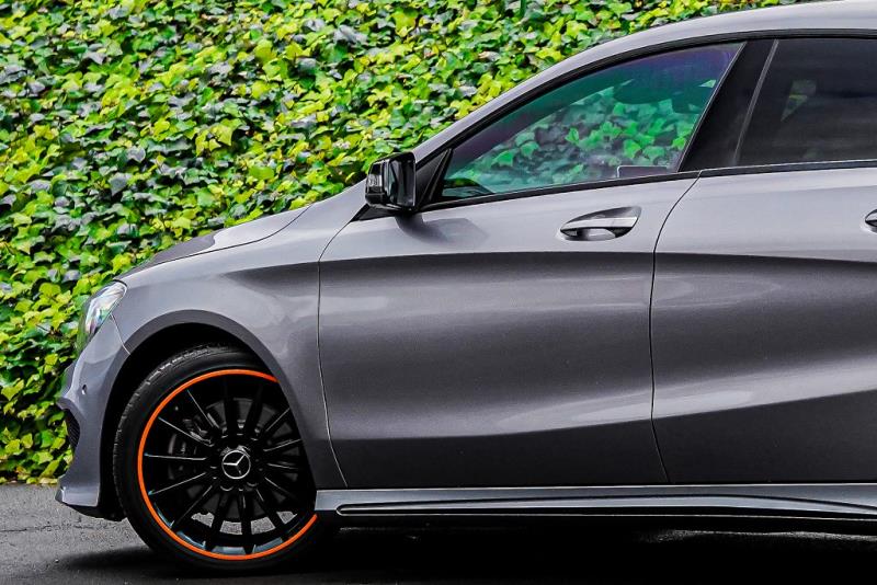 2015 Mercedes Benz CLA250 Orange Art Edition