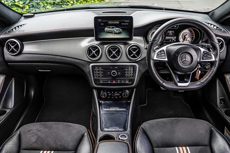 2015 Mercedes Benz CLA250 Orange Art Edition