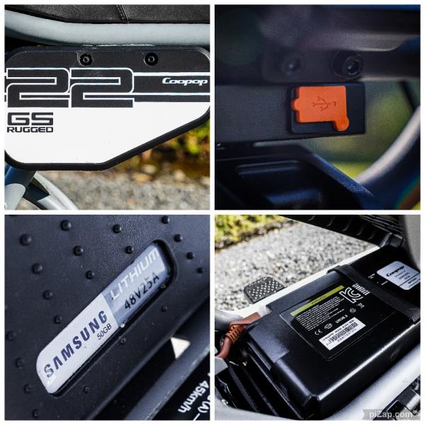 2025 CooPop Rugged GS Scooter