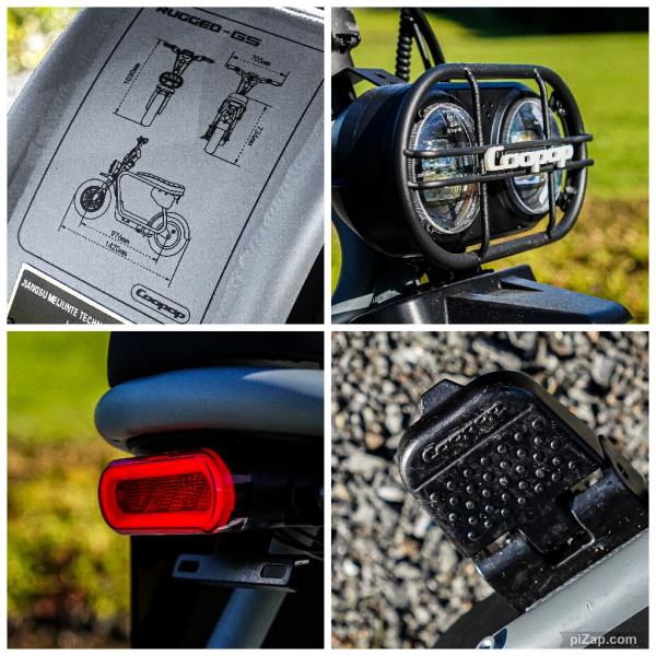 2025 CooPop Rugged GS Scooter