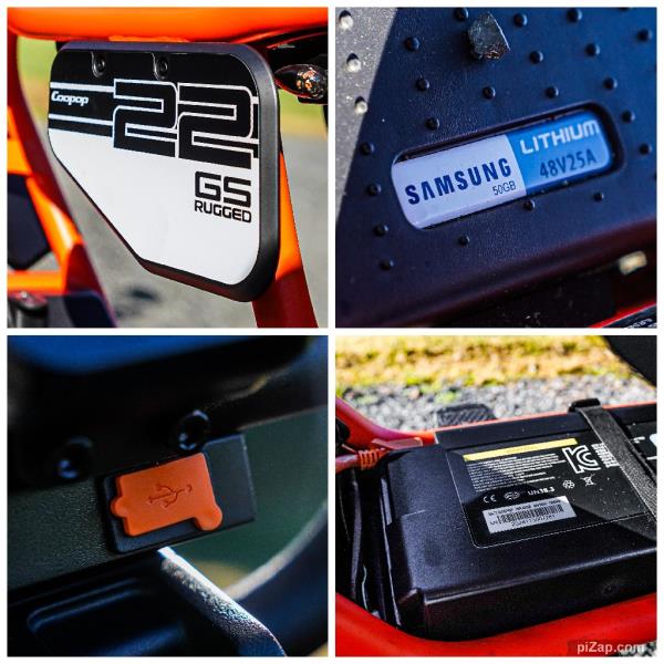 2025 CooPop Rugged GS Scooter