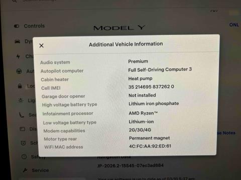 2022 Tesla Model Y 60kWh - Thumbnail