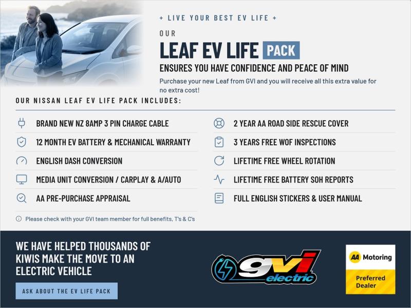 2021 Nissan Leaf E+ X 62kWh