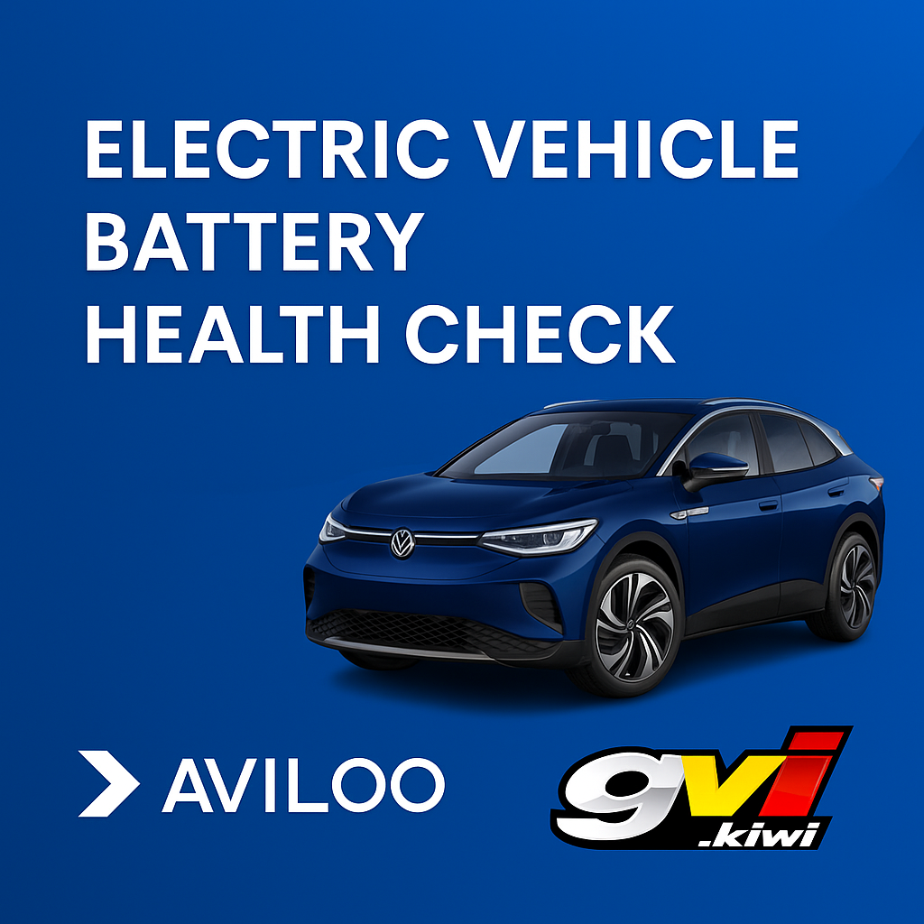 Aviloo certified EV battery health report in New Zealand